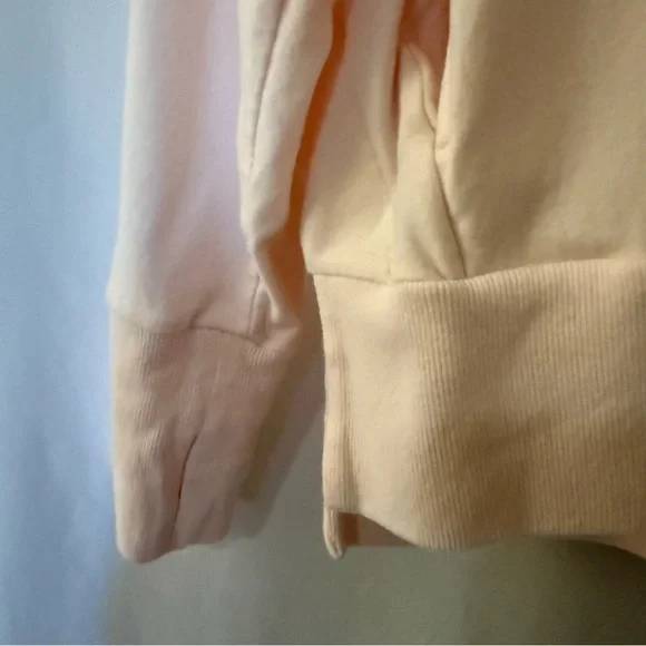 SWEATY BETTY Liberate Luxe Fleece Hoodie in Tulle Pink Size 12 - Picture 5 of 10
